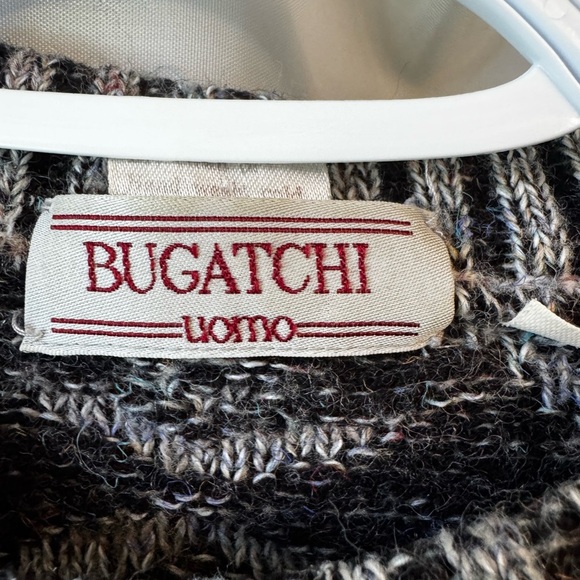 Bugatchi Crewneck Sweater in Classic Gray - Picture 2 of 5